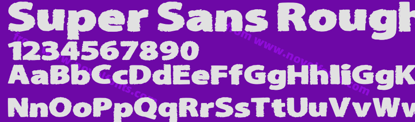 Super Sans Rough ExpandedPreview Super Sans Rough ExpandedPreview