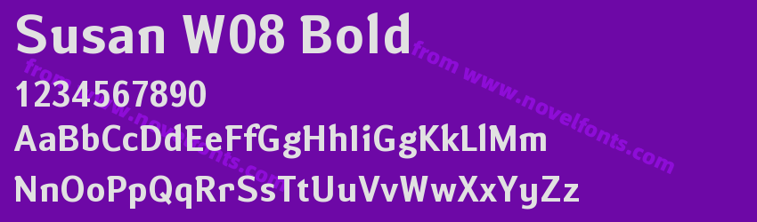 Susan W08 BoldPreview Susan W08 BoldPreview
