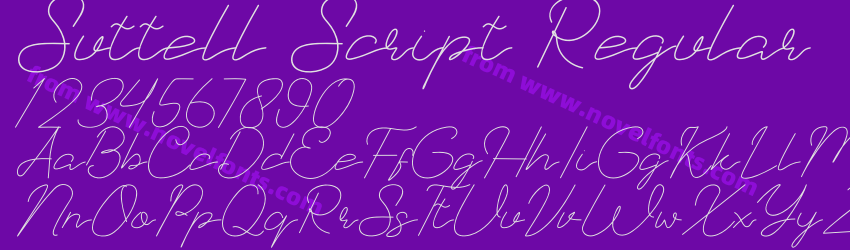 Suttell Script RegularPreview Suttell Script RegularPreview