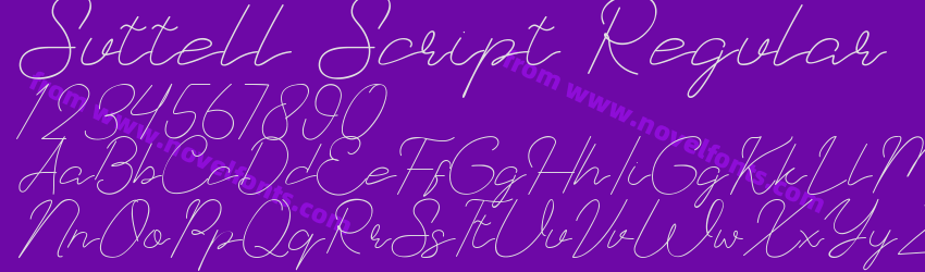 Suttell Script RegularPreview Suttell Script RegularPreview