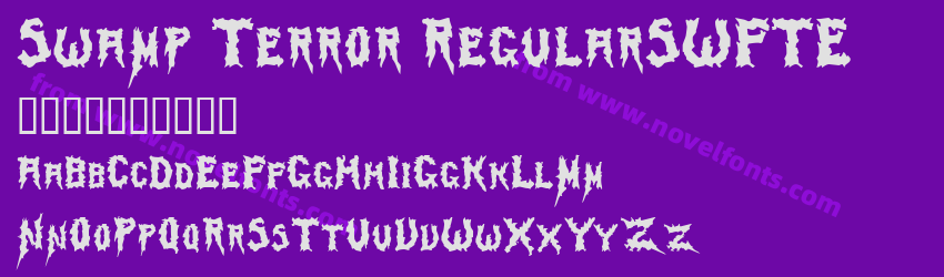 Swamp Terror RegularSWFTEPreview Swamp Terror RegularSWFTEPreview
