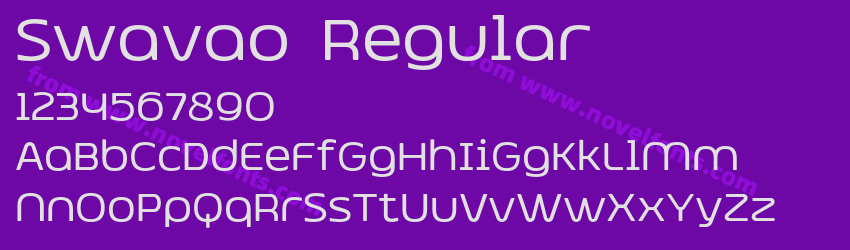 Swavao RegularPreview Swavao RegularPreview