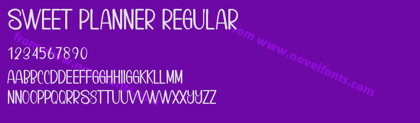 Sweet Planner RegularPreview Sweet Planner RegularPreview