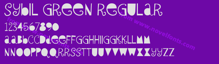 Sybil Green RegularPreview
