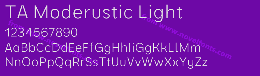 TA Moderustic LightPreview TA Moderustic LightPreview
