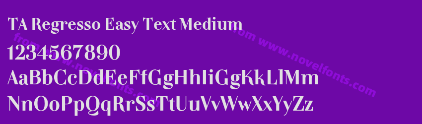 TA Regresso Easy Text MediumPreview TA Regresso Easy Text MediumPreview