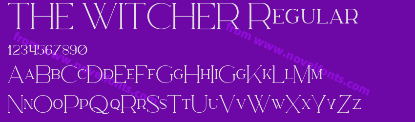 THE WITCHER RegularPreview THE WITCHER RegularPreview