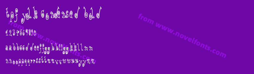 TPF Yolk Condensed BoldPreview TPF Yolk Condensed BoldPreview