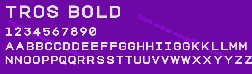 TROS BoldPreview TROS BoldPreview