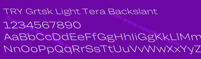 TRY Grtsk Light Tera BackslantPreview TRY Grtsk Light Tera BackslantPreview
