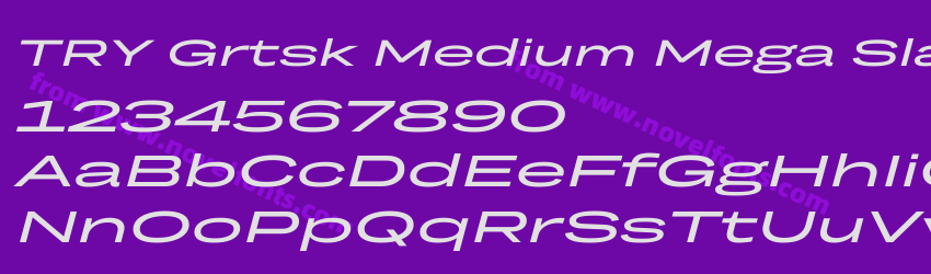 TRY Grtsk Medium Mega SlantPreview TRY Grtsk Medium Mega SlantPreview