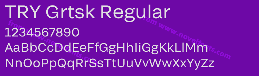 TRY Grtsk RegularPreview TRY Grtsk RegularPreview