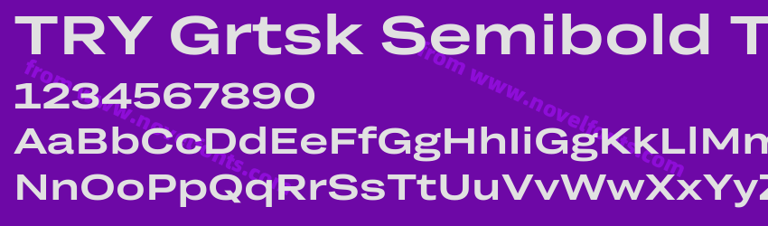 TRY Grtsk Semibold TeraPreview TRY Grtsk Semibold TeraPreview