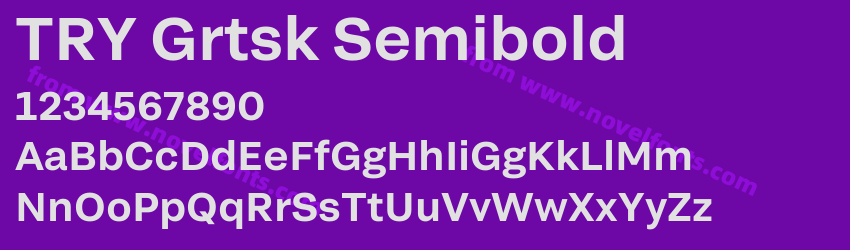 TRY Grtsk SemiboldPreview TRY Grtsk SemiboldPreview