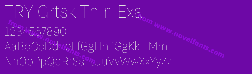 TRY Grtsk Thin ExaPreview TRY Grtsk Thin ExaPreview