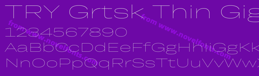 TRY Grtsk Thin GigaPreview TRY Grtsk Thin GigaPreview
