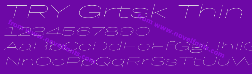 TRY Grtsk Thin Mega SlantPreview TRY Grtsk Thin Mega SlantPreview