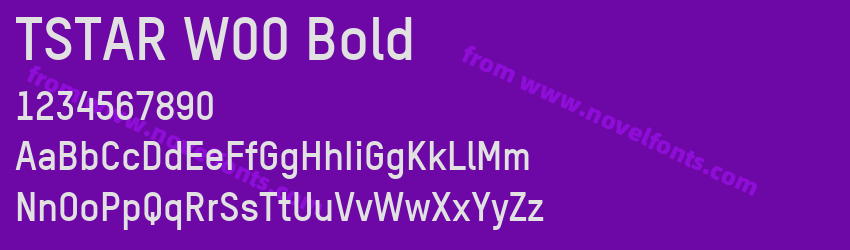 TSTAR W00 BoldPreview TSTAR W00 BoldPreview