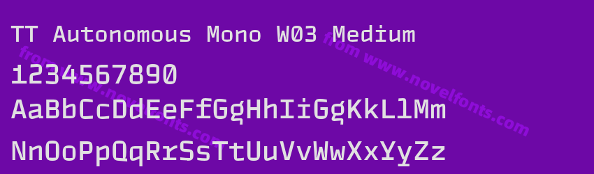 TT Autonomous Mono W03 MediumPreview TT Autonomous Mono W03 MediumPreview