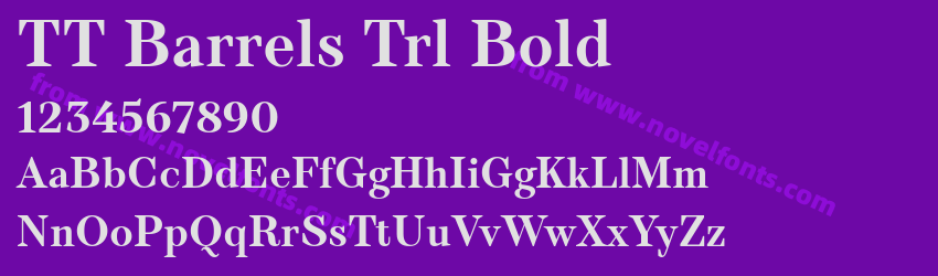 TT Barrels Trl BoldPreview TT Barrels Trl BoldPreview