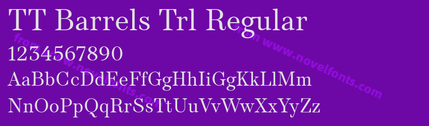 TT Barrels Trl RegularPreview TT Barrels Trl RegularPreview