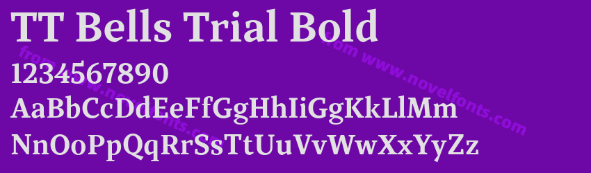 TT Bells Trial BoldPreview TT Bells Trial BoldPreview