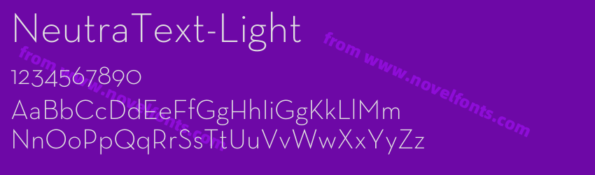 Neutra Text LightPreview