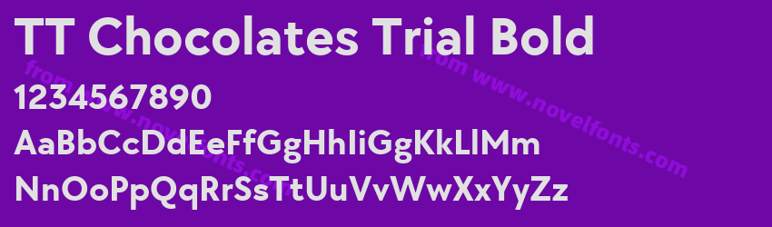 TT Chocolates Trial BoldPreview