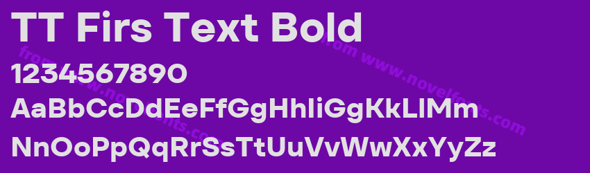 TT Firs Text BoldPreview TT Firs Text BoldPreview