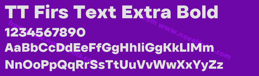 TT Firs Text Extra BoldPreview TT Firs Text Extra BoldPreview