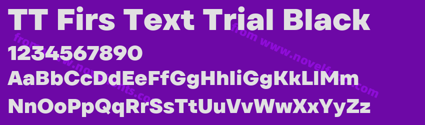 TT Firs Text Trial BlackPreview TT Firs Text Trial BlackPreview