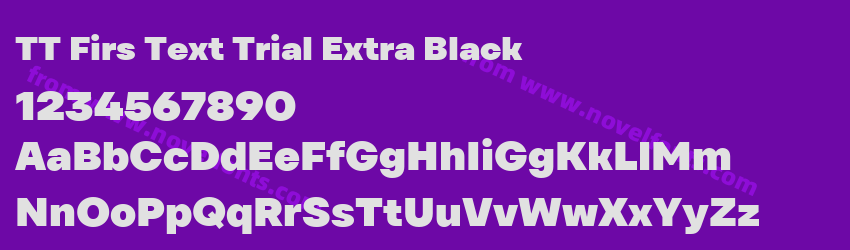 TT Firs Text Trial Extra BlackPreview TT Firs Text Trial Extra BlackPreview
