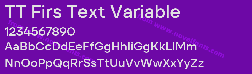 TT Firs Text VariablePreview TT Firs Text VariablePreview