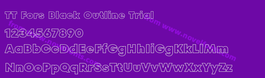 TT Fors Black Outline TrialPreview TT Fors Black Outline TrialPreview