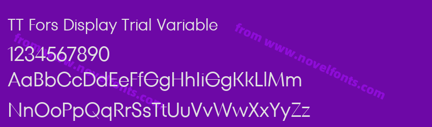 TT Fors Display Trial VariablePreview TT Fors Display Trial VariablePreview