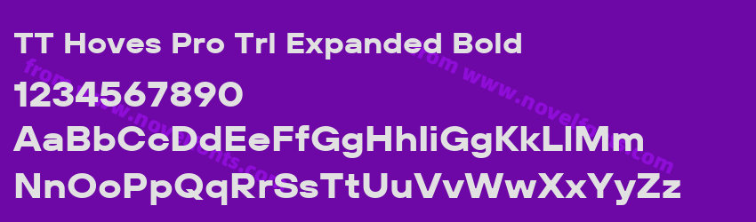 TT Hoves Pro Trl Expanded BoldPreview TT Hoves Pro Trl Expanded BoldPreview