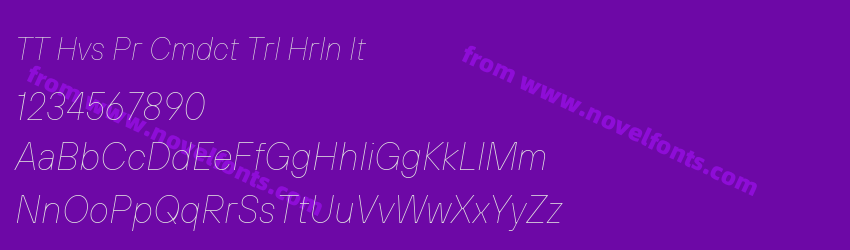 TT Hvs Pr Cmdct Trl Hrln ItPreview