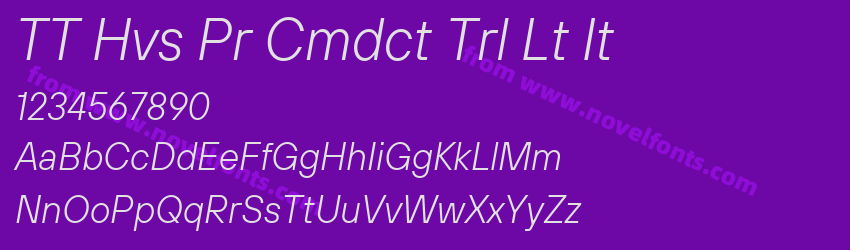 TT Hvs Pr Cmdct Trl Lt ItPreview TT Hvs Pr Cmdct Trl Lt ItPreview