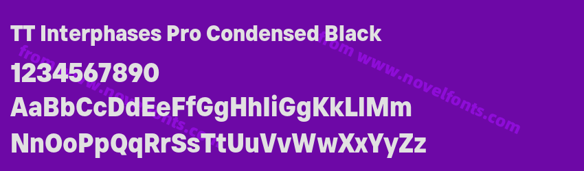 TT Interphases Pro Condensed BlackPreview TT Interphases Pro Condensed BlackPreview