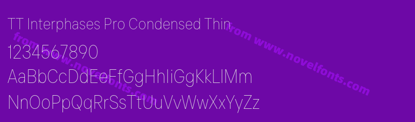 TT Interphases Pro Condensed ThinPreview TT Interphases Pro Condensed ThinPreview