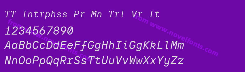 TT Intrphss Pr Mn Trl Vr ItPreview TT Intrphss Pr Mn Trl Vr ItPreview