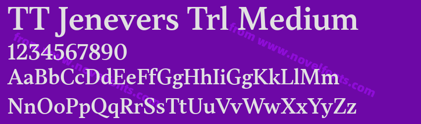 TT Jenevers Trl MediumPreview TT Jenevers Trl MediumPreview