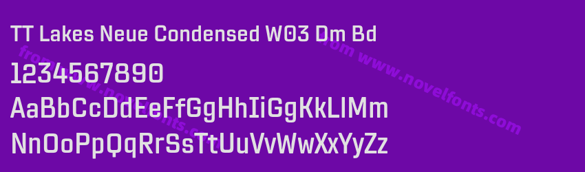 TT Lakes Neue Condensed W03 Dm BdPreview TT Lakes Neue Condensed W03 Dm BdPreview