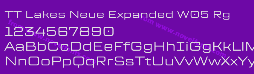 TT Lakes Neue Expanded W05 RgPreview TT Lakes Neue Expanded W05 RgPreview