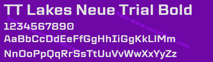 TT Lakes Neue Trial BoldPreview TT Lakes Neue Trial BoldPreview