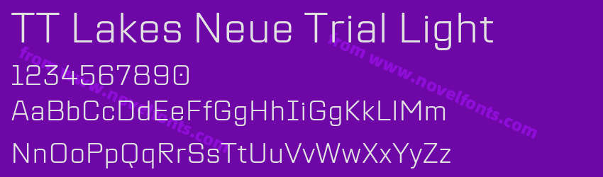 TT Lakes Neue Trial LightPreview TT Lakes Neue Trial LightPreview