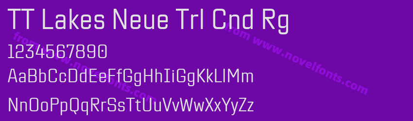 TT Lakes Neue Trl Cnd RgPreview TT Lakes Neue Trl Cnd RgPreview