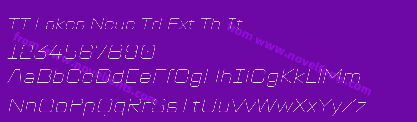TT Lakes Neue Trl Ext Th ItPreview TT Lakes Neue Trl Ext Th ItPreview