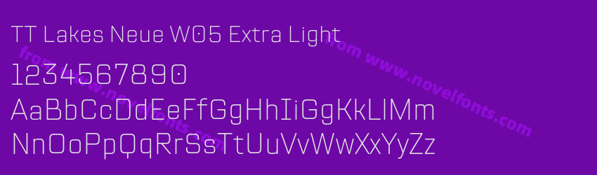 TT Lakes Neue W05 Extra LightPreview TT Lakes Neue W05 Extra LightPreview