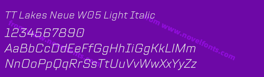 TT Lakes Neue W05 Light ItalicPreview TT Lakes Neue W05 Light ItalicPreview